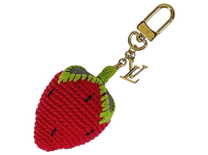 Amuleto de bolso Louis Vuitton Roja