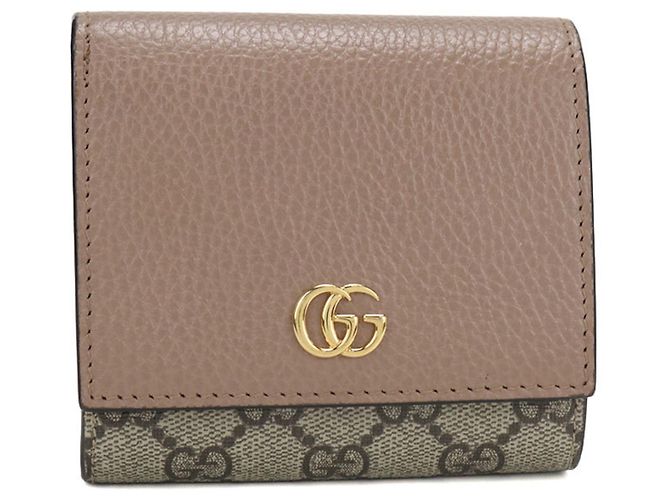 Cartera Gucci Bi-Fold en Beige