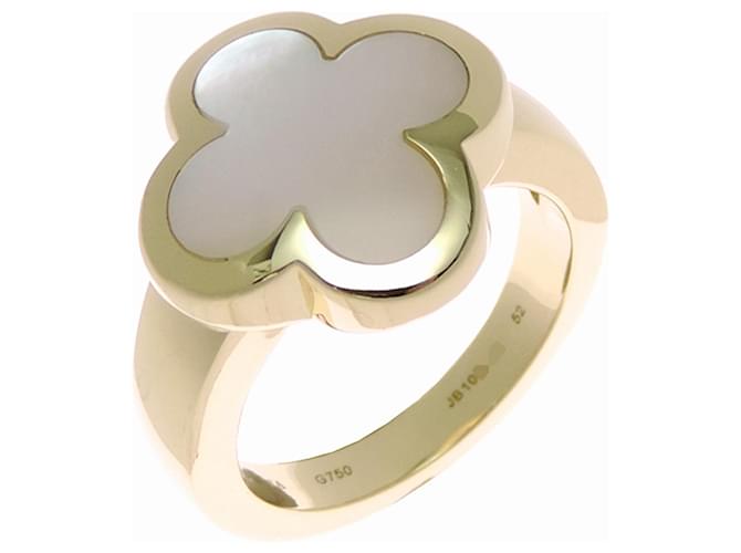 Bague anneau Alhambra Van Cleef & Arpels en or jaune 18K 