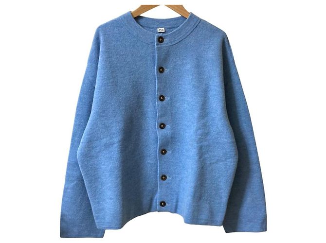 Autre Marque Cardigan Float Shrunken 45R Blu Blu chiaro