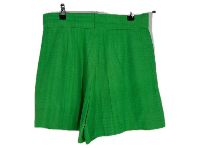 Shorts Sandro Verdes de Viscose