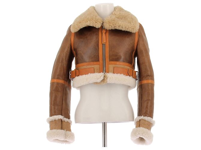 Acne Studios shearling jacket camel XS