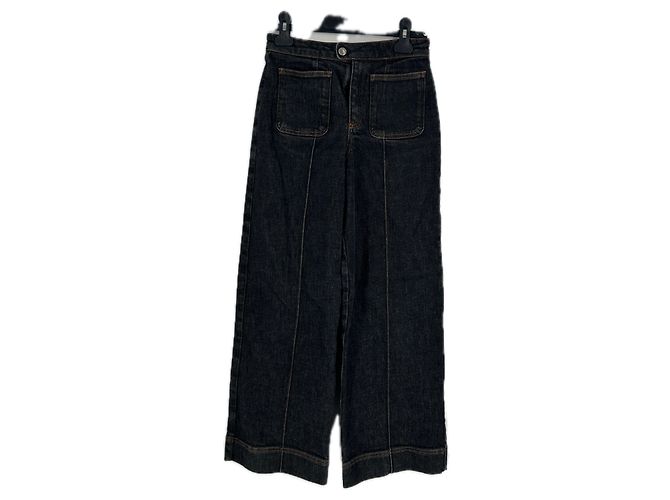 Vaqueros Soeur de algodón azul talla 34