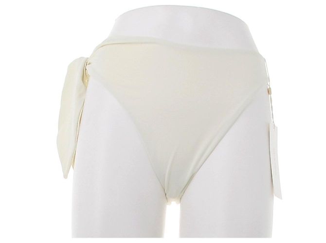 Parte de bikini Magda Butrym blanca Blanco