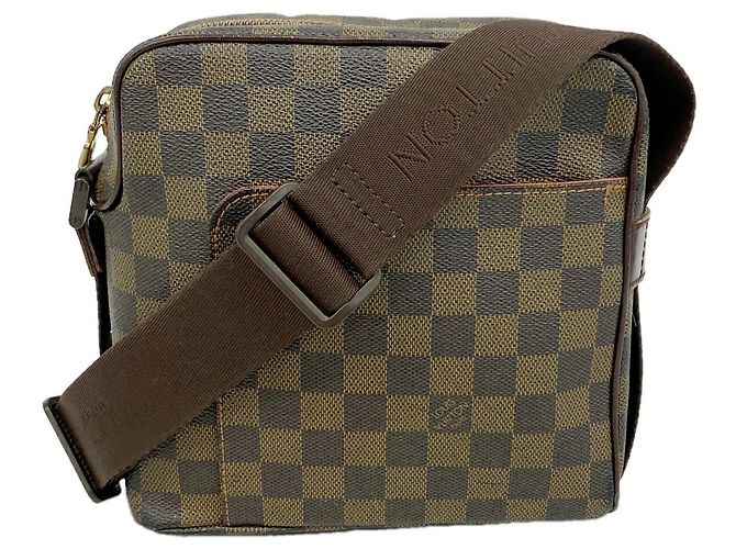 Borsa a tracolla Louis Vuitton Damier Olaf PM Damier ebene