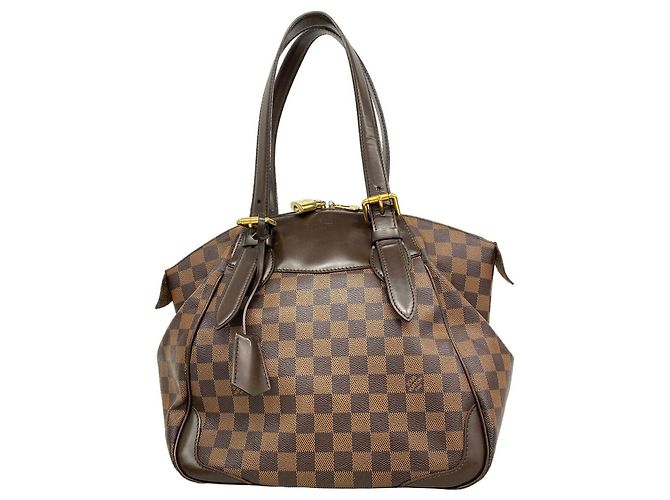 Borsa Louis Vuitton Damier Verona MM Damier ebene