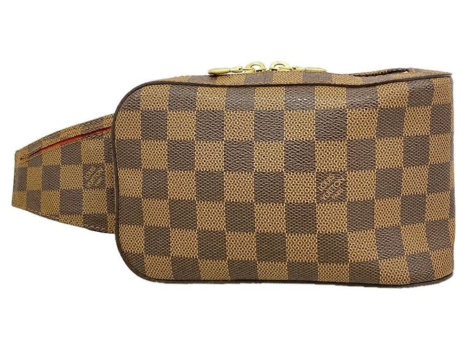 Borsa a tracolla Louis Vuitton Damier Geronimos Damier ebene