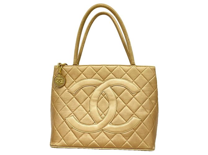 Chanel Reissue Tote Bag aus beigem Lammleder