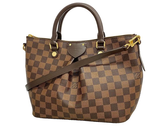 Louis Vuitton Damier Siena PM Handbag Damier ebene