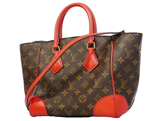Borsa Louis Vuitton Monogram Phoenix PM Marrone Rosso