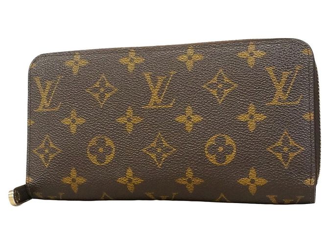 Carteira Zippy Monogram Louis Vuitton Marrom