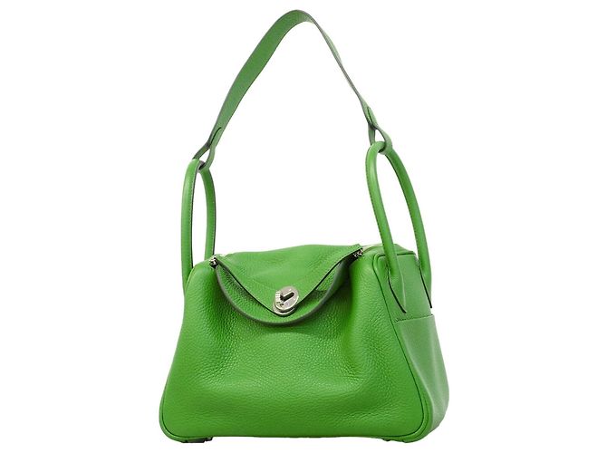 Hermès Bolso Hermes Lindy 26 en Verde