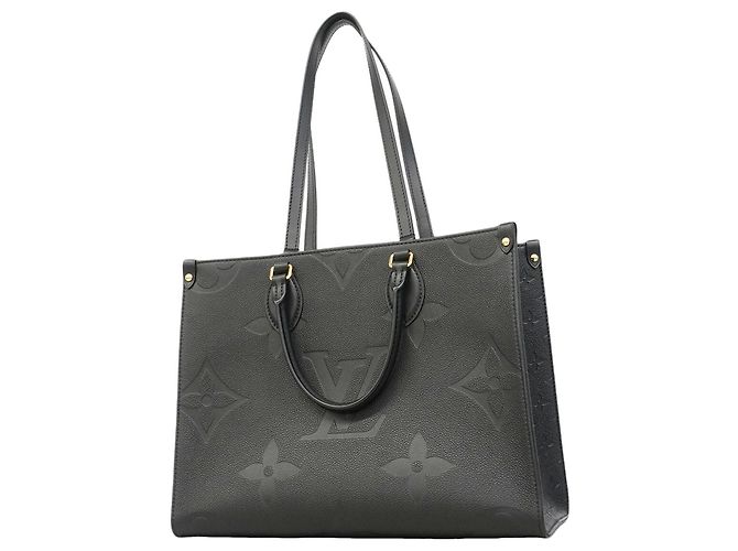 Saco Tote Louis Vuitton Monogram Empreinte OnTheGo MM Preto