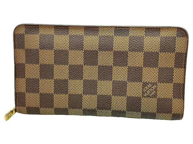 Cartera larga Louis Vuitton Damier Ebene