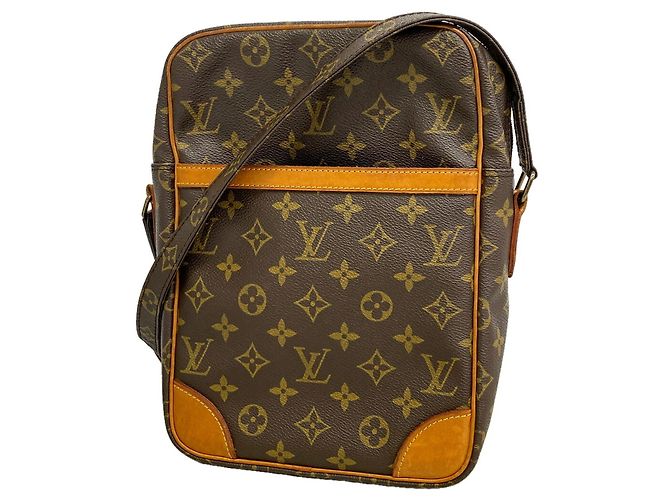 Bolsa de Ombro Louis Vuitton Monogram Danube MM Marrom