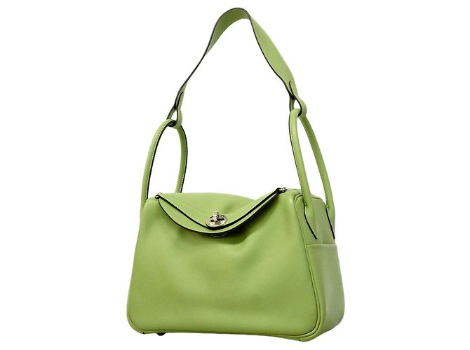 Hermès Hermes Lindy 26 Handtasche Grün