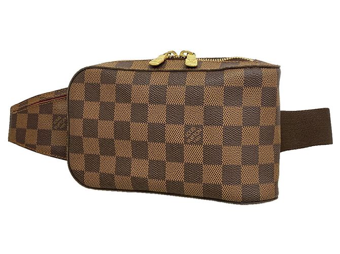 Borsa a tracolla Louis Vuitton Damier Geronimos Damier ebene