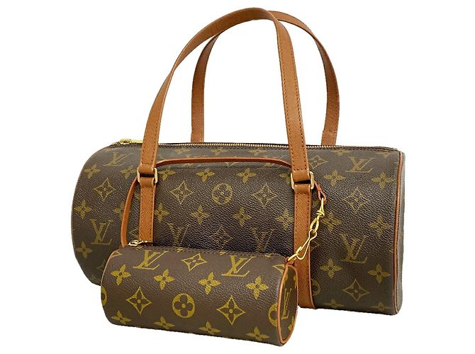 Louis Vuitton Monogram Papillon 30 Handtasche Braun