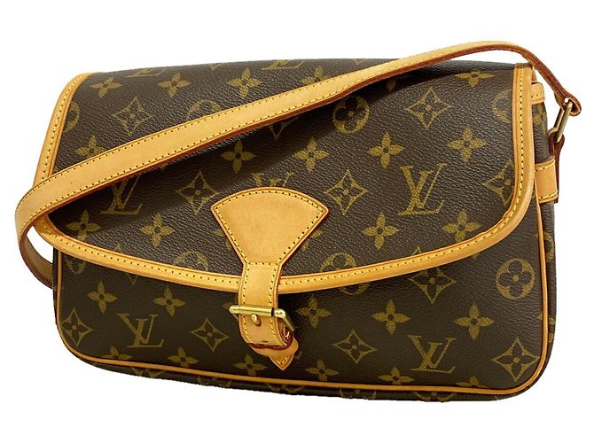 Borsa a tracolla Louis Vuitton Monogram Sologne Marrone