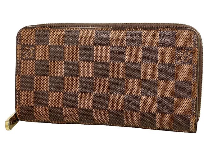 Louis Vuitton Damier Zippy Wallet N60015 Ebene Damier ebene
