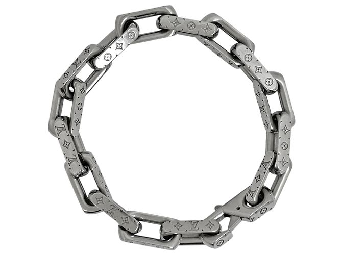 Louis Vuitton Monogram Armband Silber