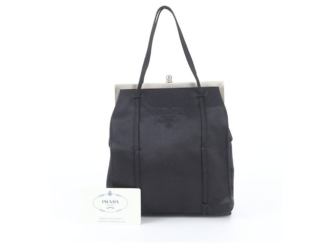 Borsa tote Prada B6063 Black Nero 