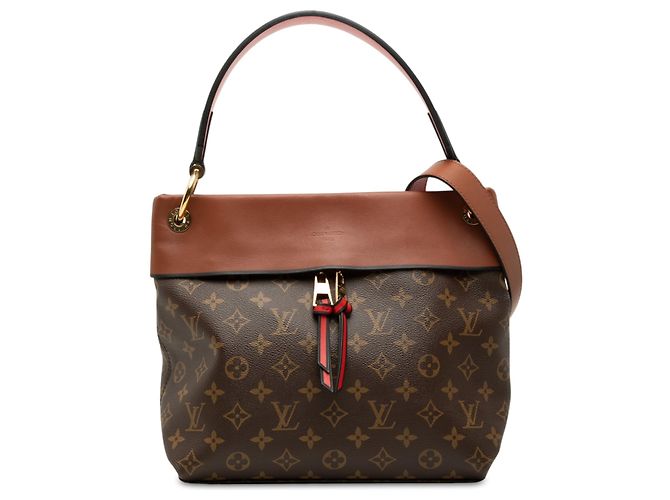 Louis Vuitton Brown Monogram Tuileries Besace Marrom