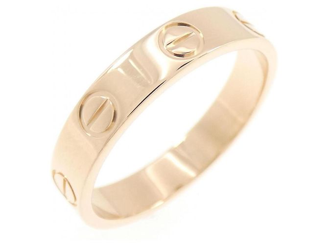 Anillo Cartier Mini Love Dorado