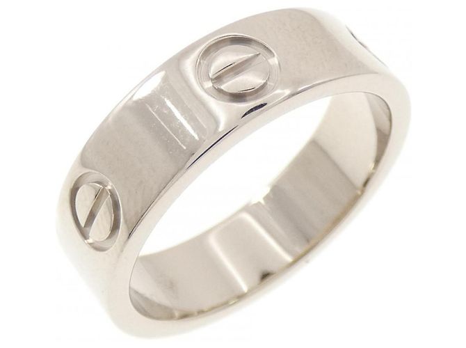 Cartier Love Ring in Weißgold Golden