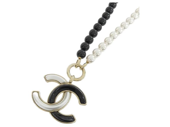 Collana Chanel Bianca e Nera Nero Bianco