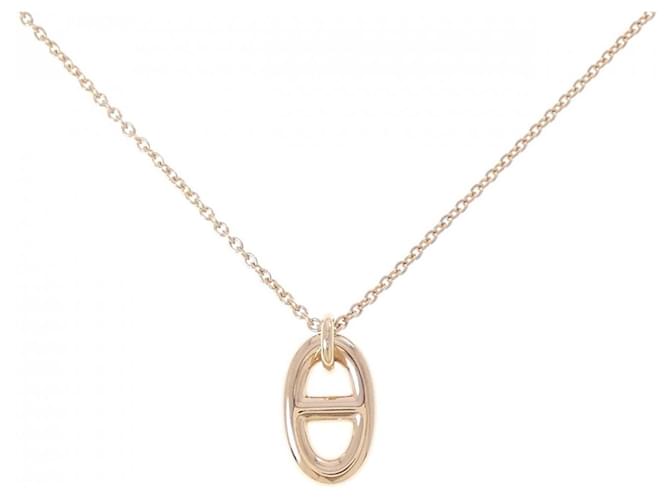 Hermès Colar Hermes Farandole em ouro rosa Dourado 