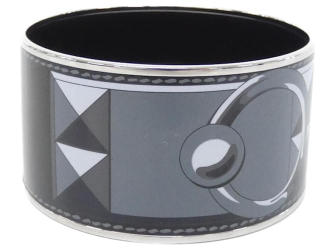 Hermès Bracelet jonc Hermes Black Palladium Noir 