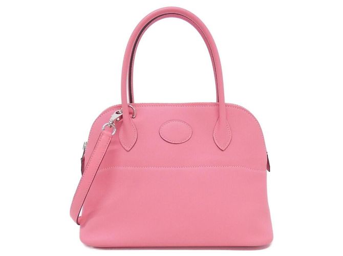 Hermès Bolsa de mão Hermes Bolide 27cm Rosa