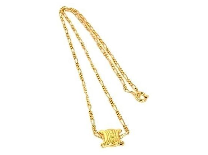 Céline Collana CELINE Triomphe in oro D'oro 
