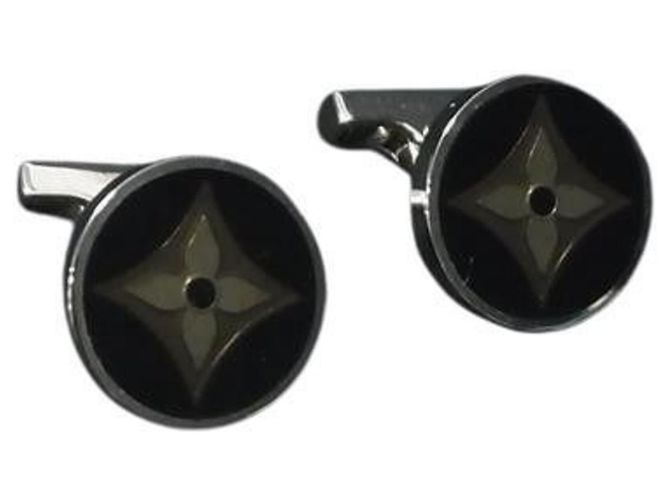 Gemelli Louis Vuitton Argento e Nero 