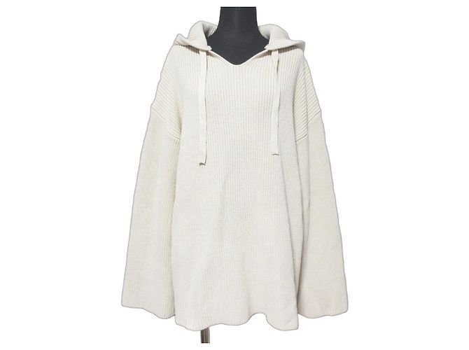 Autre Marque CLANE WIDE HOOD KNIT TOP
Strickpullover Beige