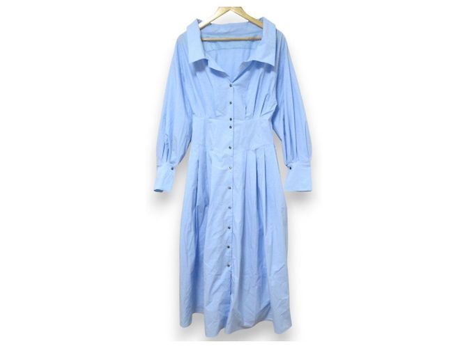 Autre Marque Hemdkleid LE PHIL SOLOTEX Blau Hellblau