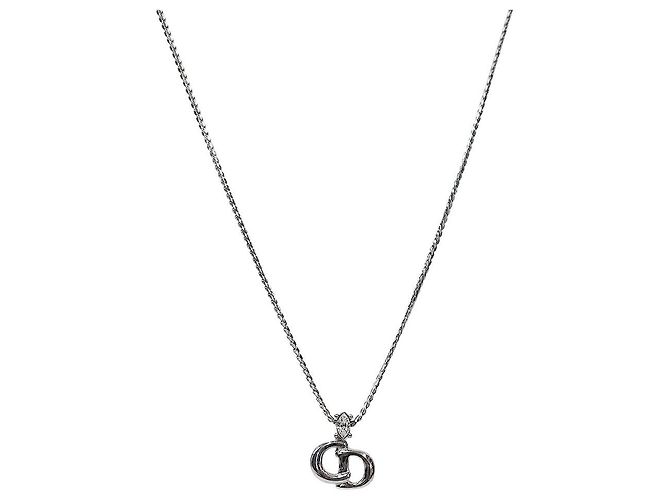 Dior Collana Cubic CD Silver Argento 