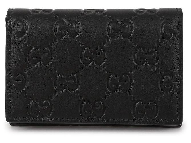 Gucci GG Logo Card Case Black