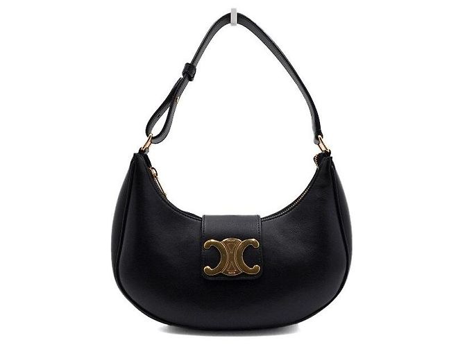 Céline Borsa a tracolla Medium Triomphe Ava Nero