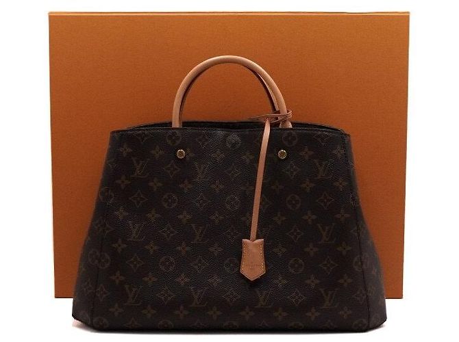 Louis Vuitton Borsa Tote Monogram Montaigne GM Multicolore