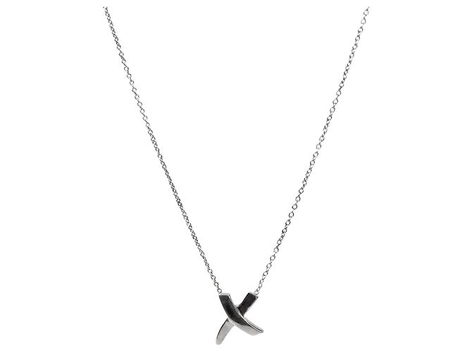 Tiffany & Co Collana Paloma Graffiti Silver Argento