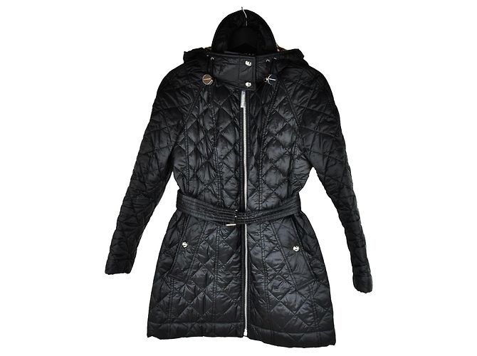 Burberry Steppjacke mit Gürtel Schwarz