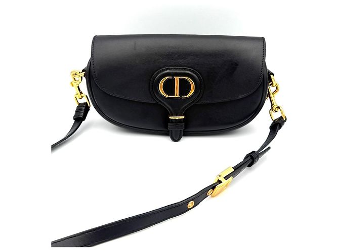 Dior Bolsa East West Preta Preto