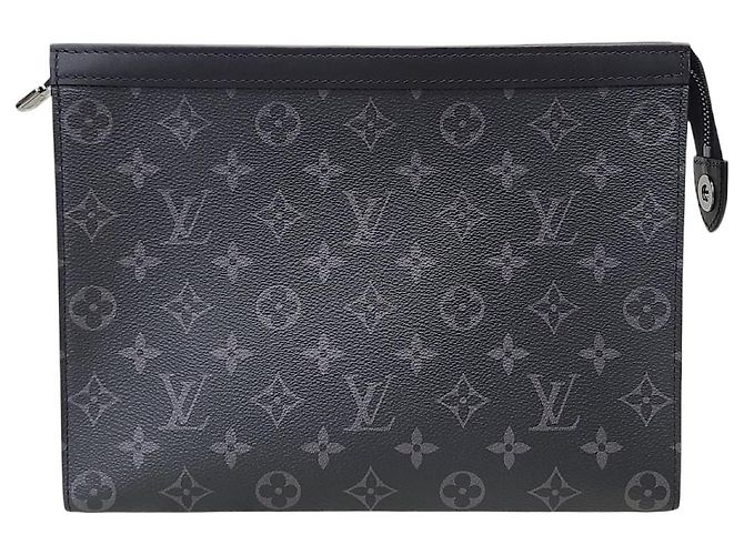 Louis Vuitton Eclipse Monogram Pochette Voyage Noir