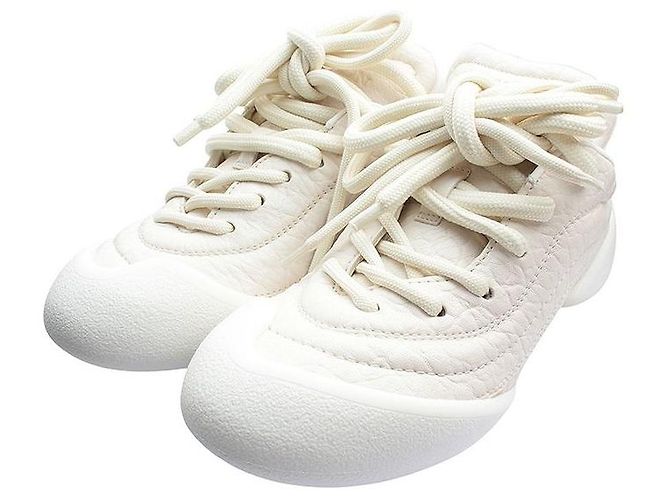 Alexander Mcqueen Sneaker mit klobigem Absatz Ivory Weiß