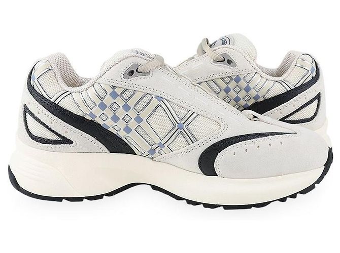 Burberry Eclipse Sneaker aus Wildleder und Leder für Damen (Beige) Braun