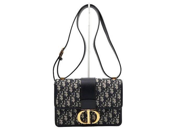 Dior Bolsa de Ombro com Aba e Bolsa Tiracolo Montaigne Oblique Multicor