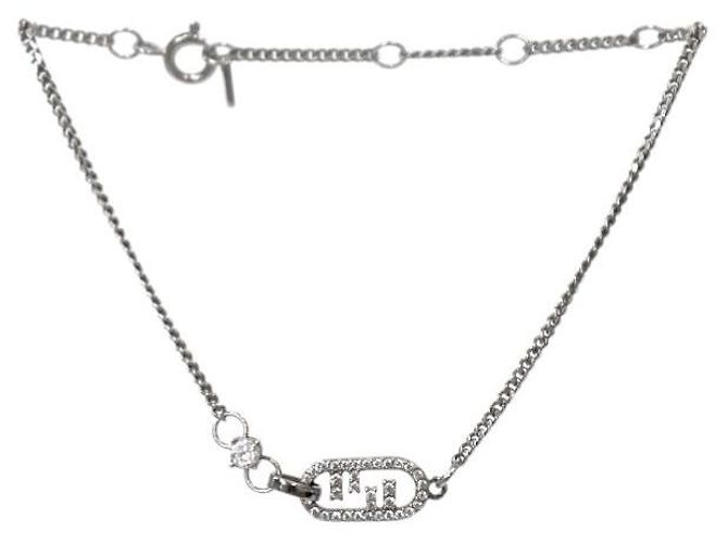 Fendi Cubic Lock Armband Silber 