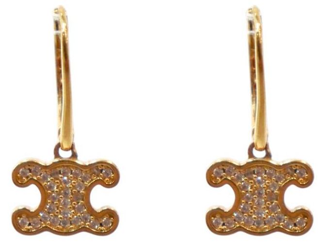Céline Triomphe Ohrringe Golden 